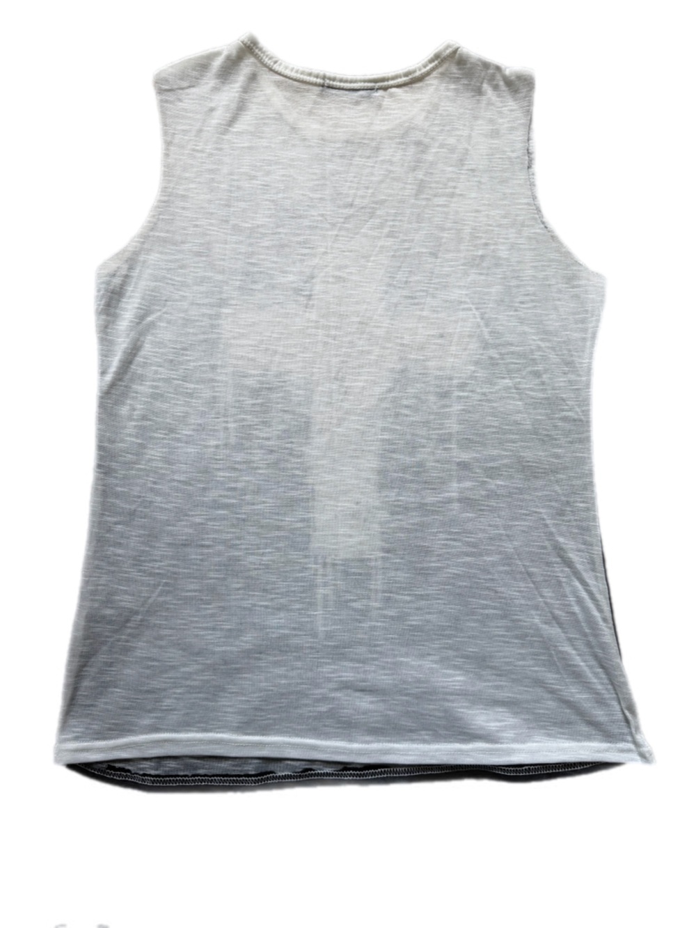 Glamour Babe Graphic Black & White Cross Print Tank M/L - Picture 3 of 7